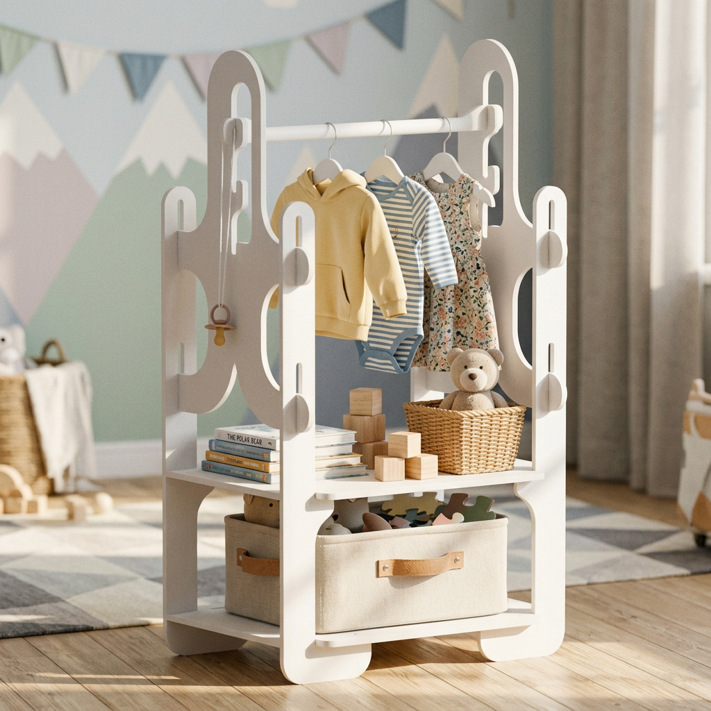 kids storage rack 2