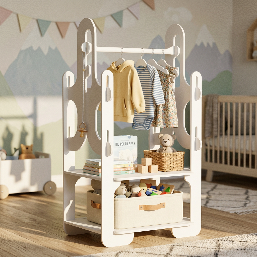 kids storage rack 2