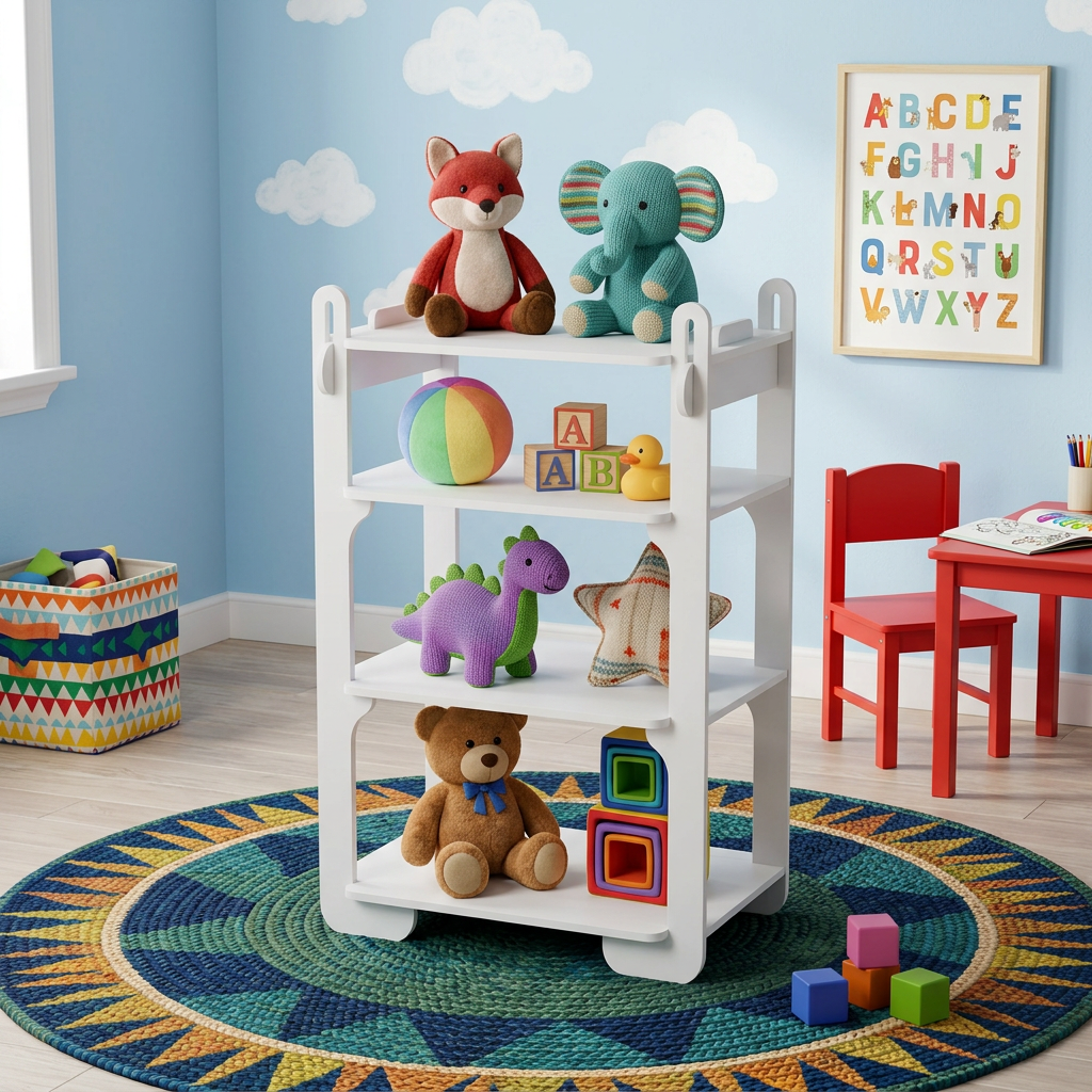 kids storage rack