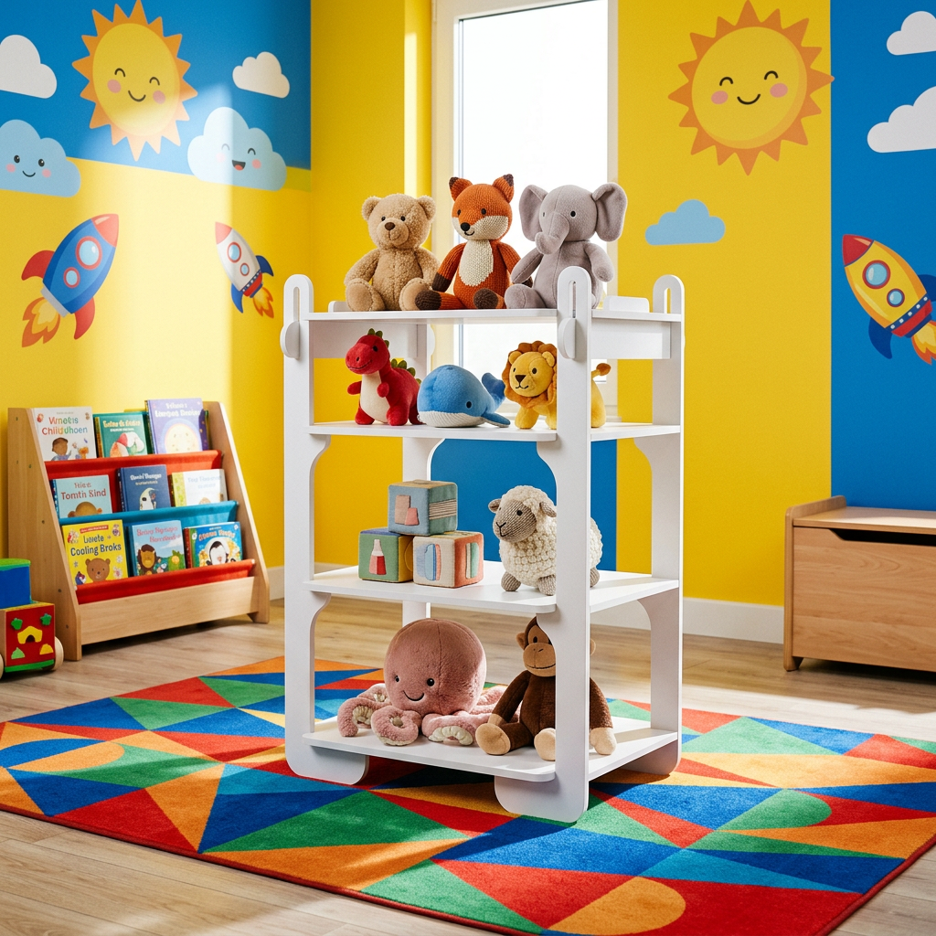 kids storage rack
